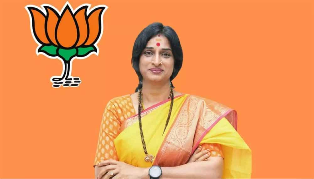 विवादों से नहीं छूट रहीं BJP नेता माधवी, एयरपोर्ट पर एक और एक्शन ने बढ़ाई हलचल