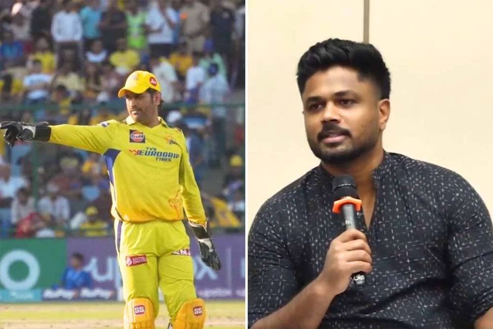 CSK जॉइन करते ही धोनी संग दिखे संजू सैमसन, बातचीत का वीडियो बना चर्चा का विषय