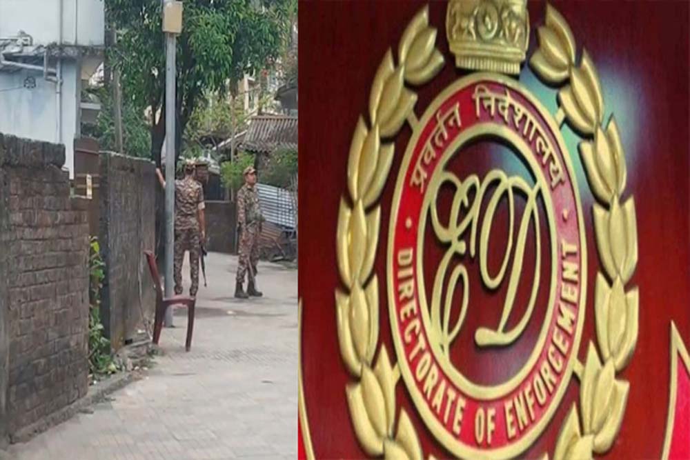 ED का शिकंजा कसता गया: पश्चिम बंगाल में 16 लोकेशनों पर छापे, 20 करोड़+ की जब्ती