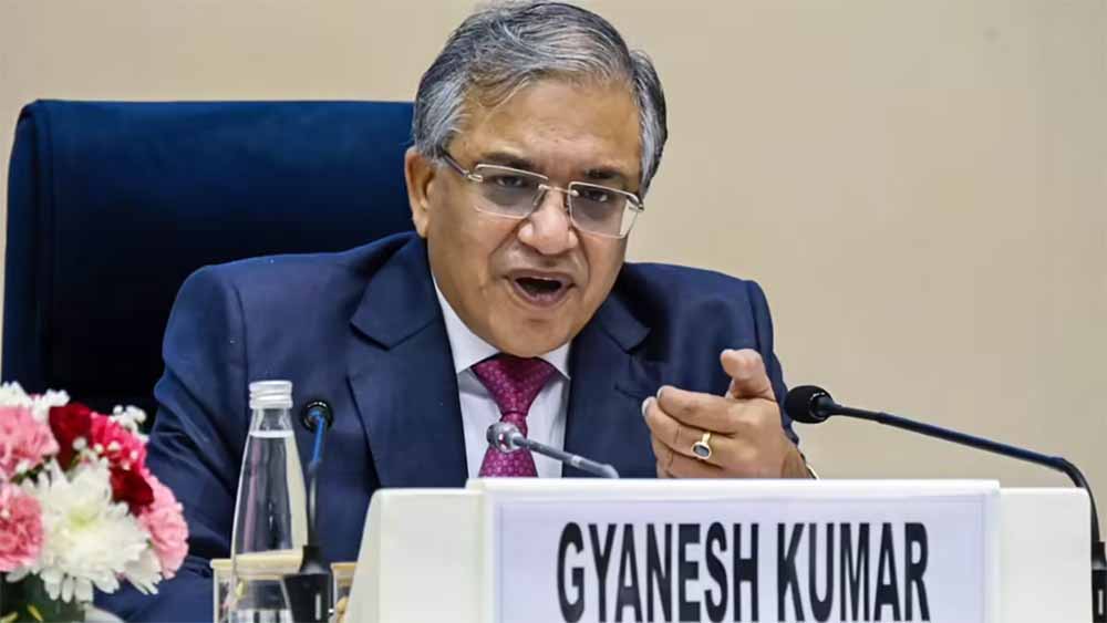 भयमुक्त मतदान सुनिश्चित करने के निर्देश, लापरवाही बर्दाश्त नहीं: ज्ञानेश कुमार