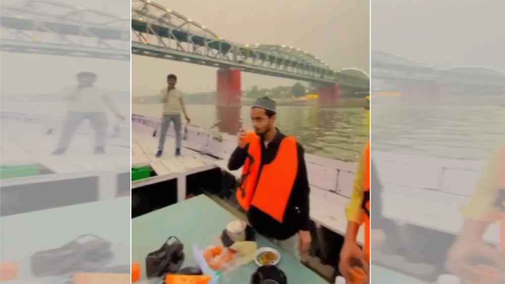 काशी में इफ्तार के बाद हंगामा, गंगा में हड्डियां फेंकने के आरोप में 14 गिरफ्तार