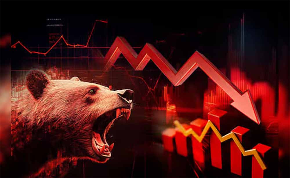 दलाल स्ट्रीट पर हाहाकार: सेंसेक्स 2496 अंक गिरा, निफ्टी भी 775 अंक फिसला