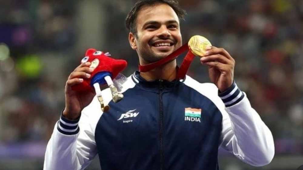 भाला फेंक में सुमित अंतिल का जलवा, 69.25 मीटर थ्रो से जीता स्वर्ण पदक