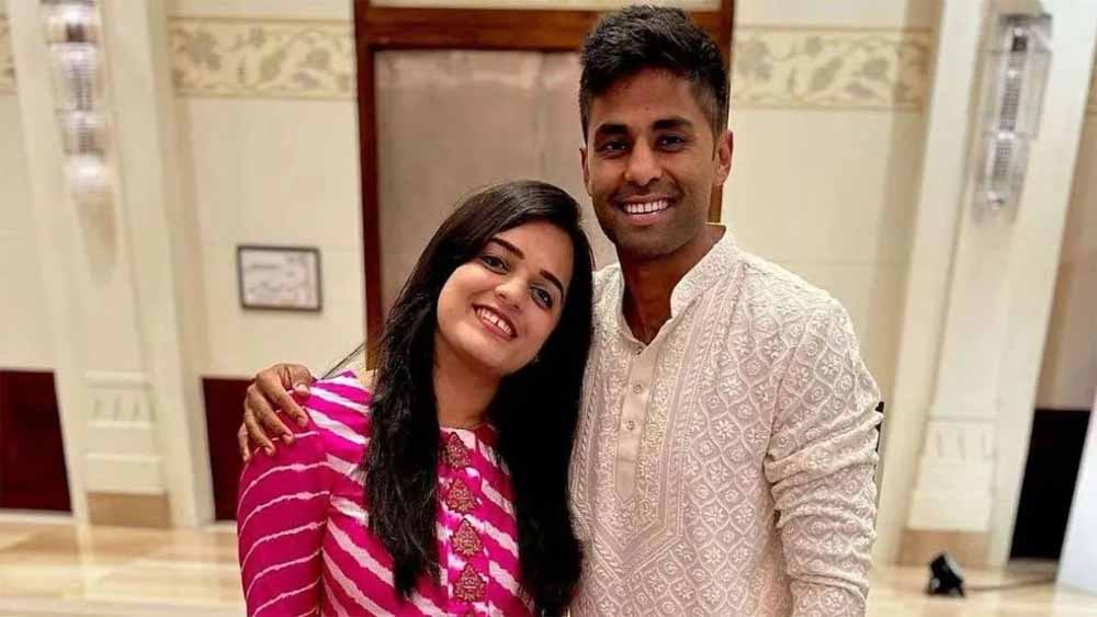 पत्नी नहीं, मेरी सबसे बड़ी सपोर्ट सिस्टम – सूर्यकुमार यादव ने देविशा को दिया खास सम्मान