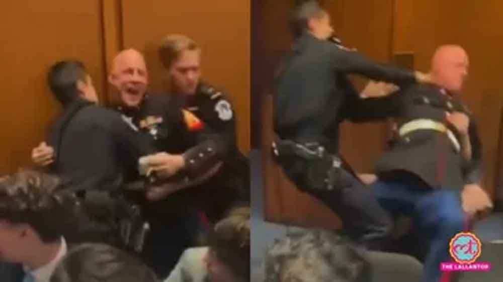 ईरान-इजरायल मुद्दे पर गरमाई सियासत: विरोध करने पर US सांसद पर पूर्व सैनिक को पीटने का आरोप