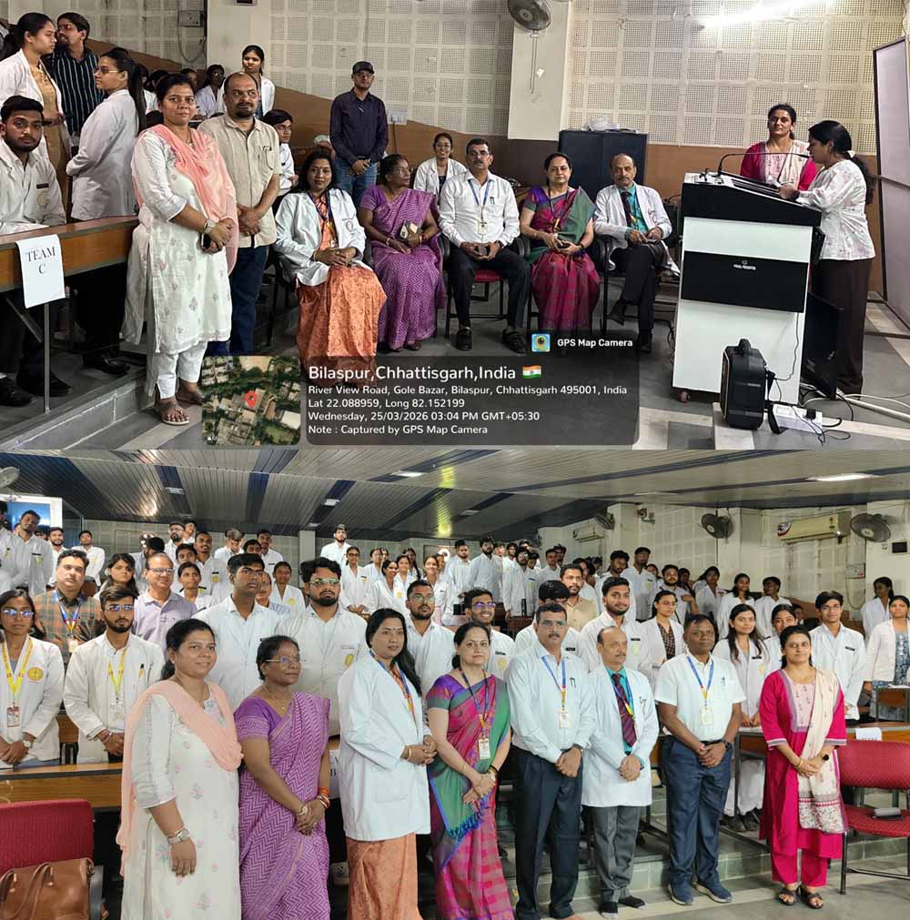 विश्व स्वास्थ्य दिवस पर सिम्स में ‘जेंडर फॉर हेल्थ’ विषय पर  आयोजन, 100 से अधिक छात्रों ने लिया भाग