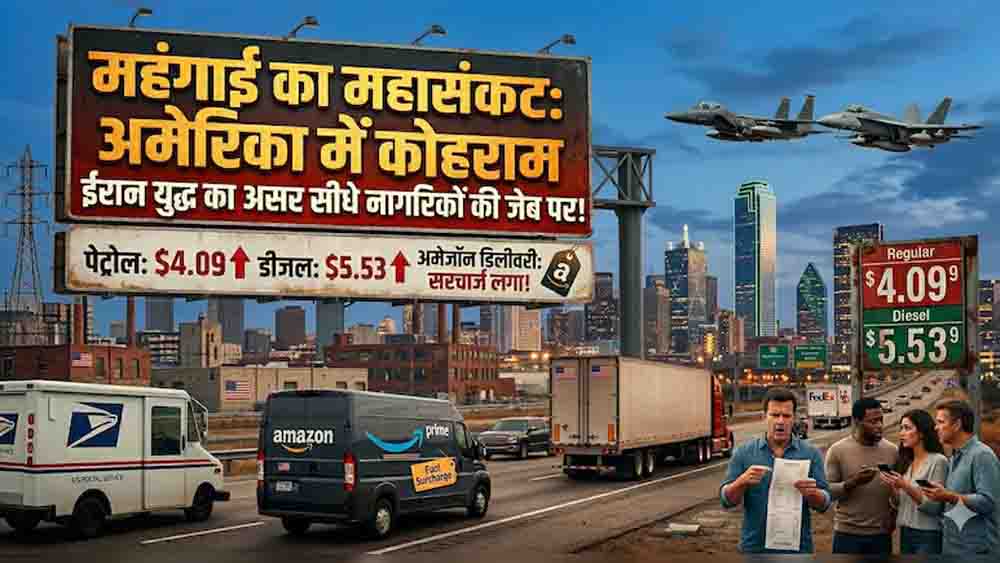 होर्मुज संकट का साइड इफेक्ट, अमेरिका में $4 के पार हुआ पेट्रोल, राष्ट्रपति ट्रंप की आर्थिक नीतियों पर उठे सवाल