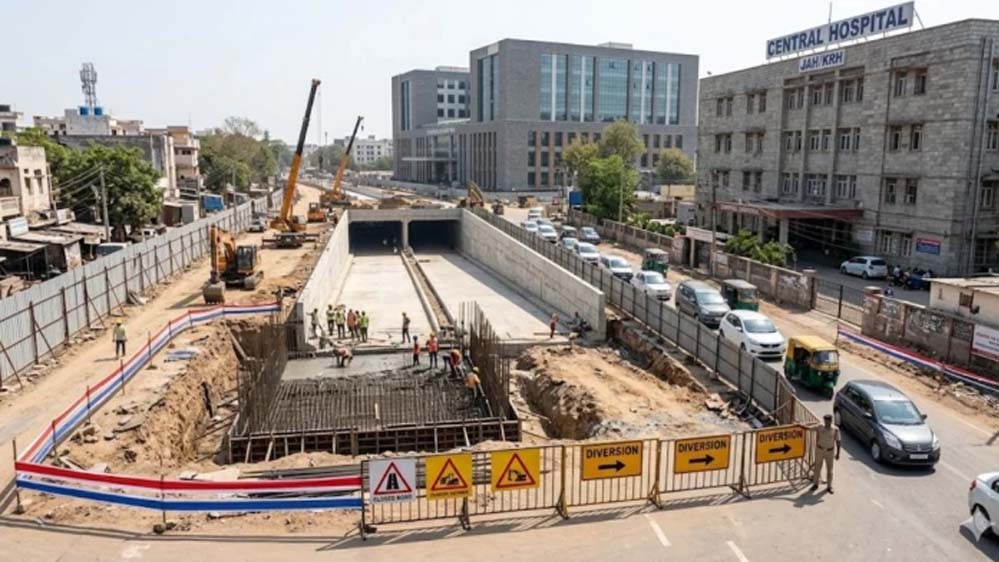 ग्वालियर के आमखो-कस्तूरबा रोड पर एक साल तक रहेगा बंद, ट्रैफिक डायवर्जन के लिए नया प्लान जारी