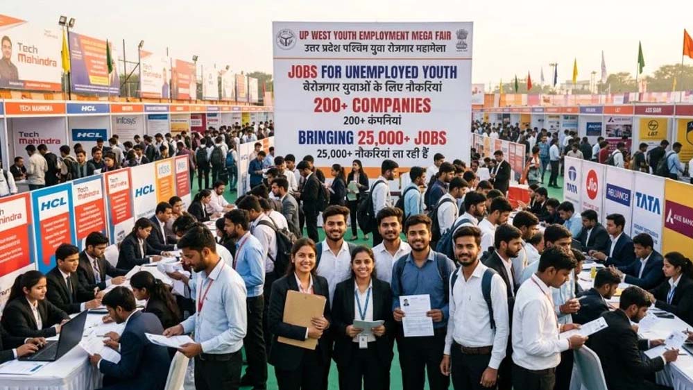 रोजगार मेले में 27 हजार युवाओं ने कराया पंजीकरण, कई युवाओं को मिली नौकरियों का अवसर