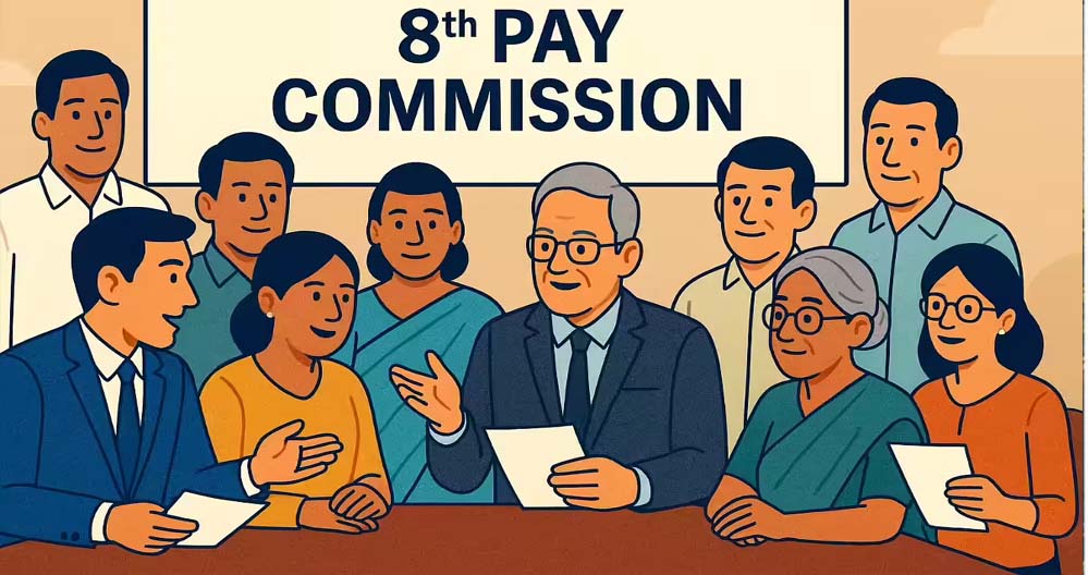 8th Pay Commission अपडेट: फिटमेंट फैक्टर 1.89x तक बढ़ सकता है, DA होगा 0 से रीसेट, देखें गणना