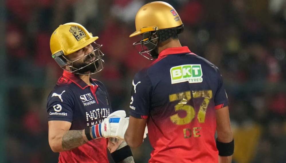 बेंगलुरु ने लखनऊ को शिकस्त दी, टेबल में नंबर 1, कोहली और रसिक की चमचमाती पारियां