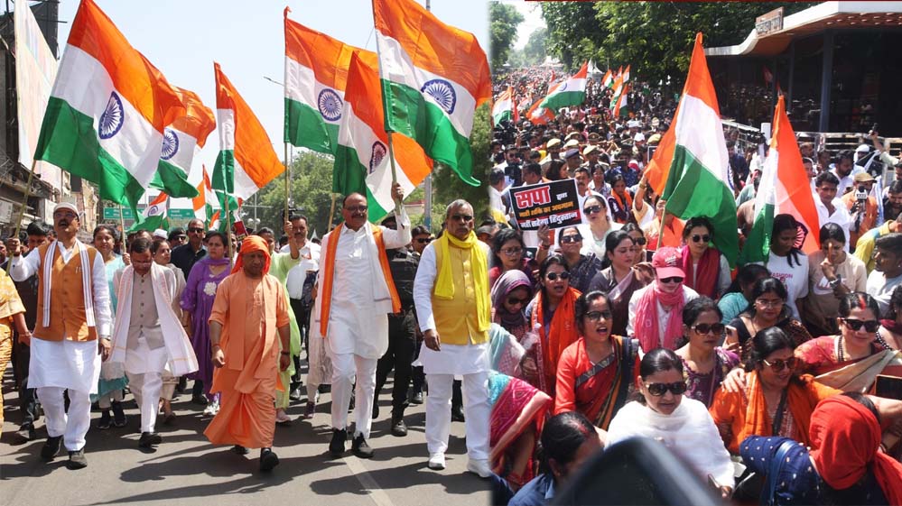 नारी अधिकारों का हनन करने के बाद खुशियां मनाना दर्शाता है कांग्रेस व सपा की मानसिकता: अरुण सिंह