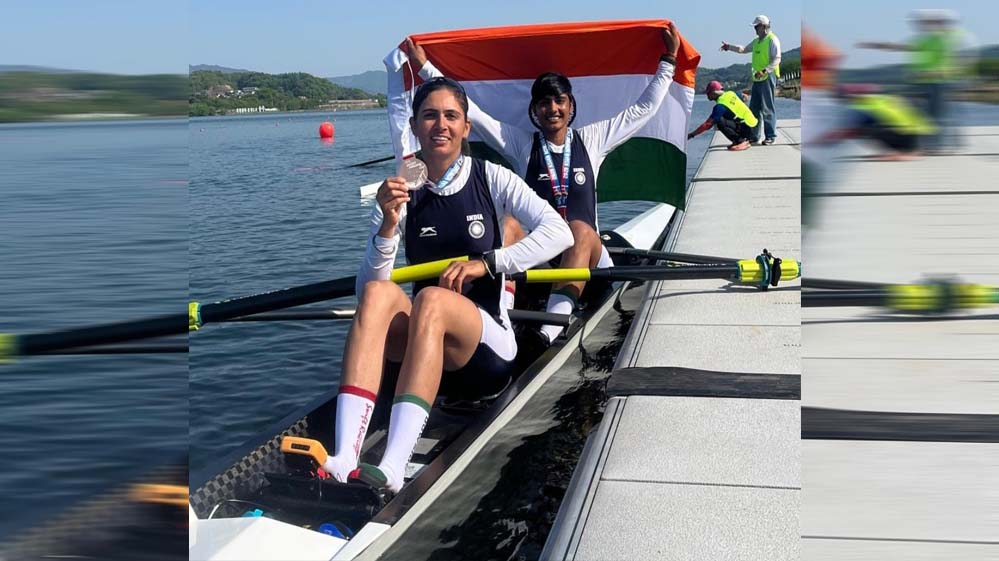 मध्यप्रदेश की रोइंग टीम ने एशिया कप में दिलजोत और पूनम की मदद से 2 कांस्य पदक किए जीत
