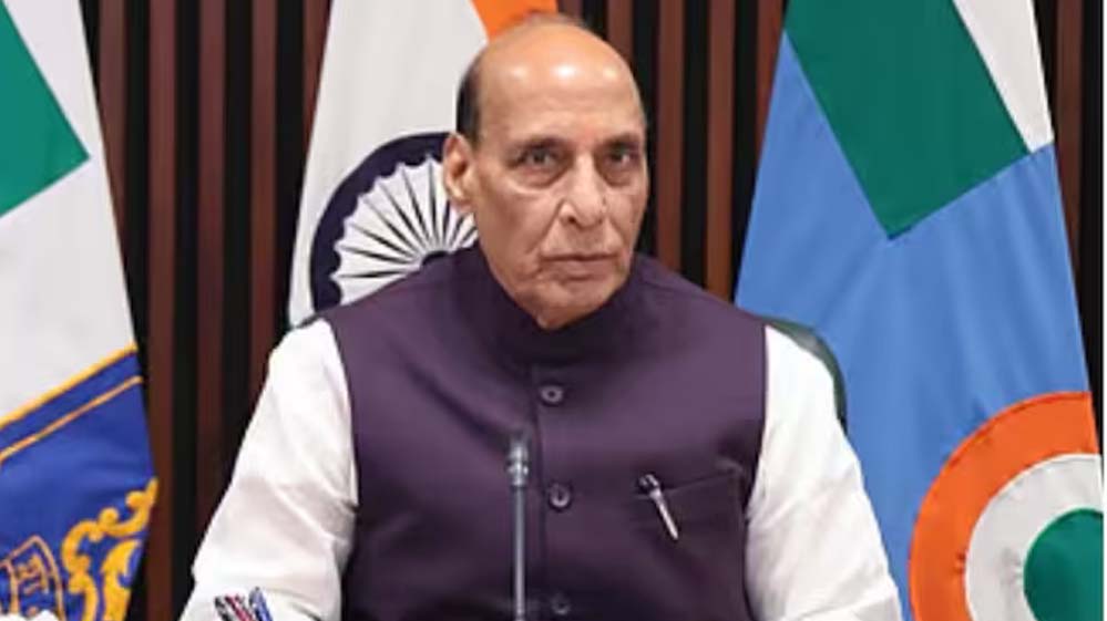 सीमा-पार आतंकवाद पर राजनाथ सिंह की कड़ी टिप्पणी, दोहरे मानदंडों के लिए नहीं है कोई जगह