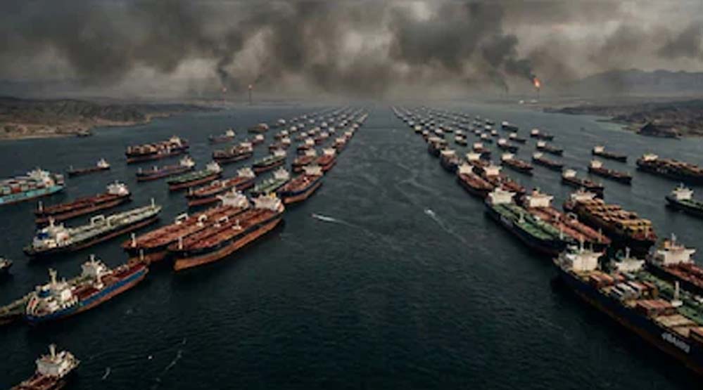 होर्मुज में टोल बूथ लगाने के बाद बढ़ी जंग, US आर्मी ने केशम आईलैंड में मचाई बर्बादी