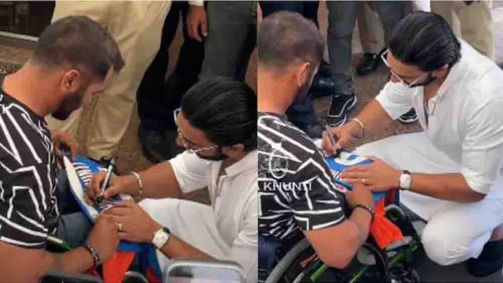 जामनगर एयरपोर्ट पर सितारों की खास मुलाकात वायरल