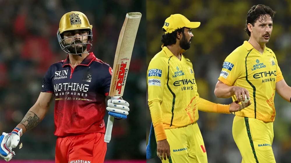 RCB के सामने CSK की हार, डेविड के दम पर टीम ने तीसरी जीत दर्ज की