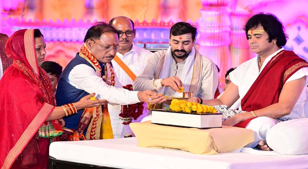 मुख्यमंत्री विष्णुदेव साय ने कहा: छत्तीसगढ़ के कण-कण में हैं भगवान श्रीराम