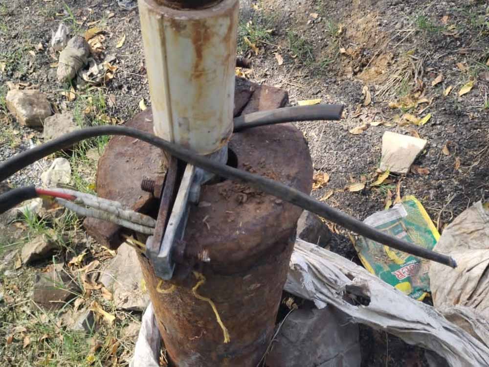 जलदाय विभाग की कार्रवाई में खुला बड़ा खेल, पाइपलाइन से पानी चोरी पकड़ी गई