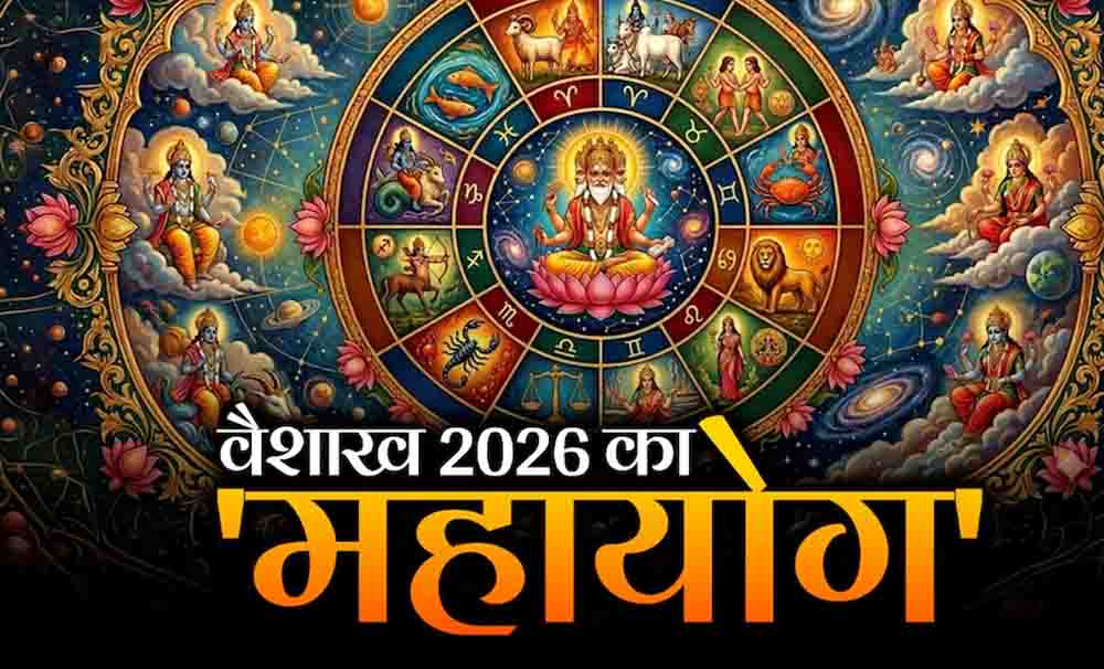 वैशाख 2026,चंद्रमा का 19 बार नक्षत्र परिवर्तन, इन 4 राशियों के लिए बनेगा ‘राजयोग’ जैसा समय