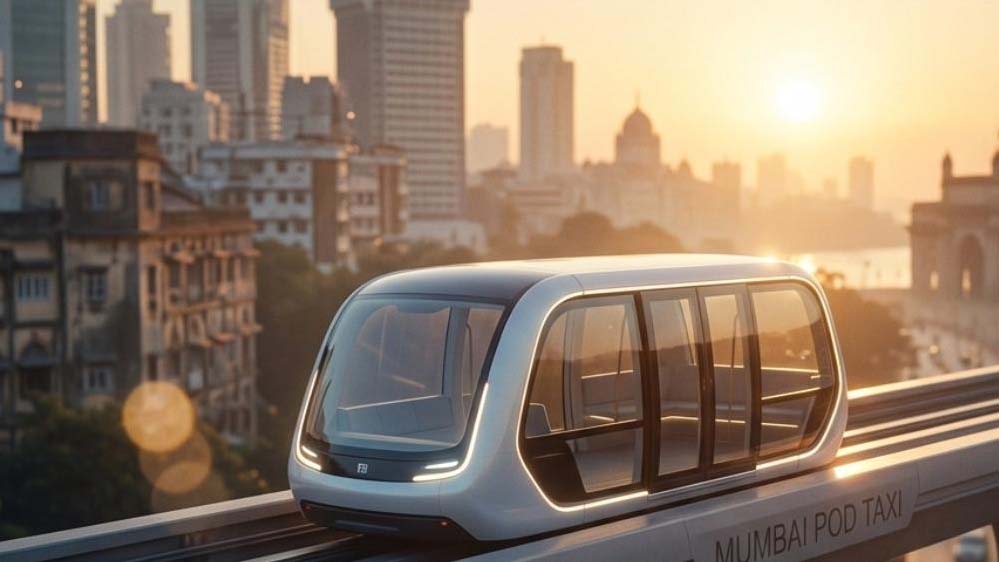 भारत में पहली ड्राइवरलेस Pod Taxi का आगमन, ट्रैफिक जाम में मिलेगी राहत