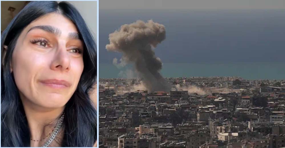 लेबनान में हवाई हमले, मिया खलीफा का आक्रोश- कब रुकेगा यह हिंसा?