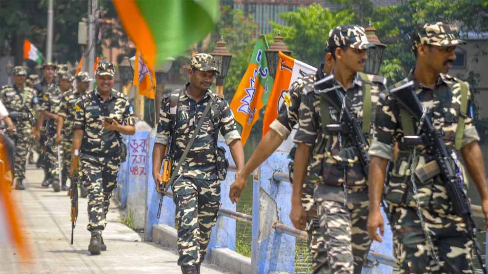 पश्चिम बंगाल में सुरक्षा बलों की तैनाती जारी रहेगी, चुनाव बाद भी एक्टिव रहेगा केंद्र का प्लान