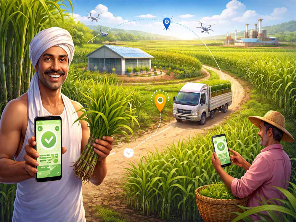 उत्तर प्रदेश में गन्ना किसानों को मिलने वाले बीज की होगी डिजिटल ट्रैकिंग