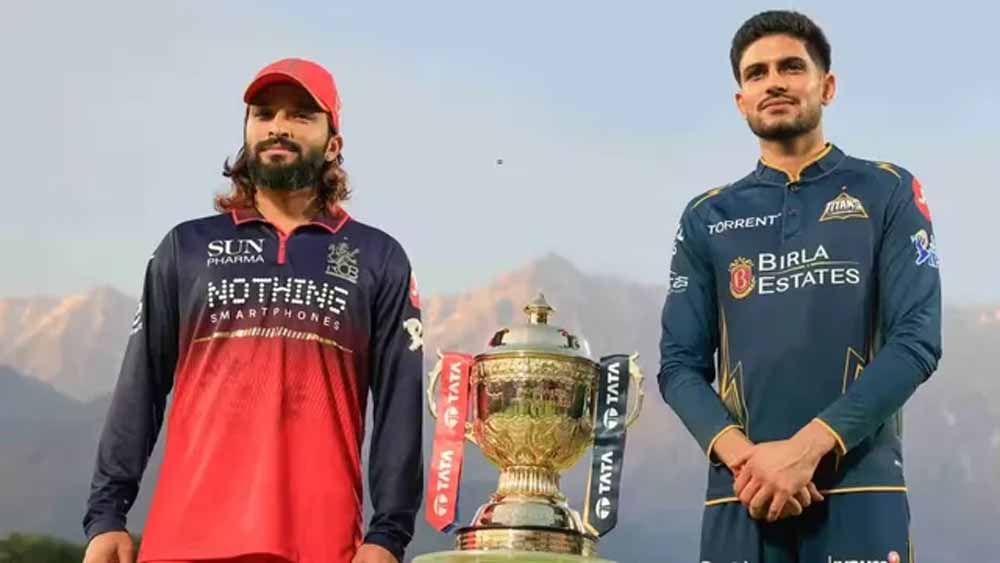 RCB और GT के बीच फाइनल मुकाबले पर मौसम का बड़ा असर पड़ने की आशंका