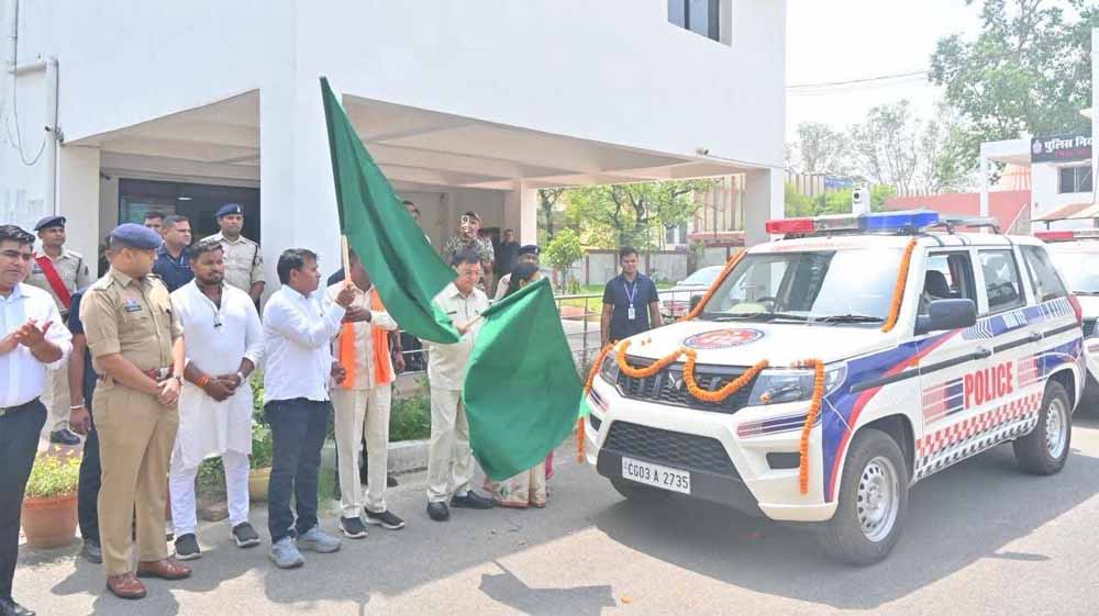 आपात सेवाओं को मिलेगी रफ्तार, कोरबा जिले को मिलीं 22 नई डायल 112 गाड़ियां