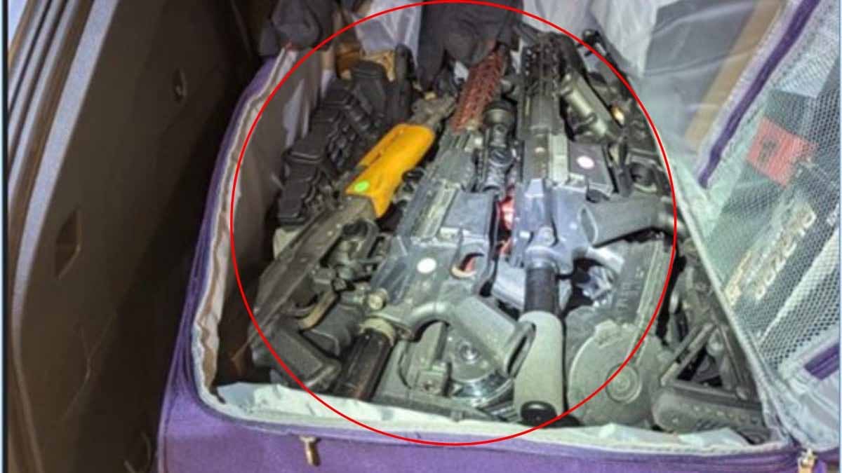 एफबीआई और ATF की संयुक्त कार्रवाई, चोरी के हथियारों समेत भारी जखीरा बरामद