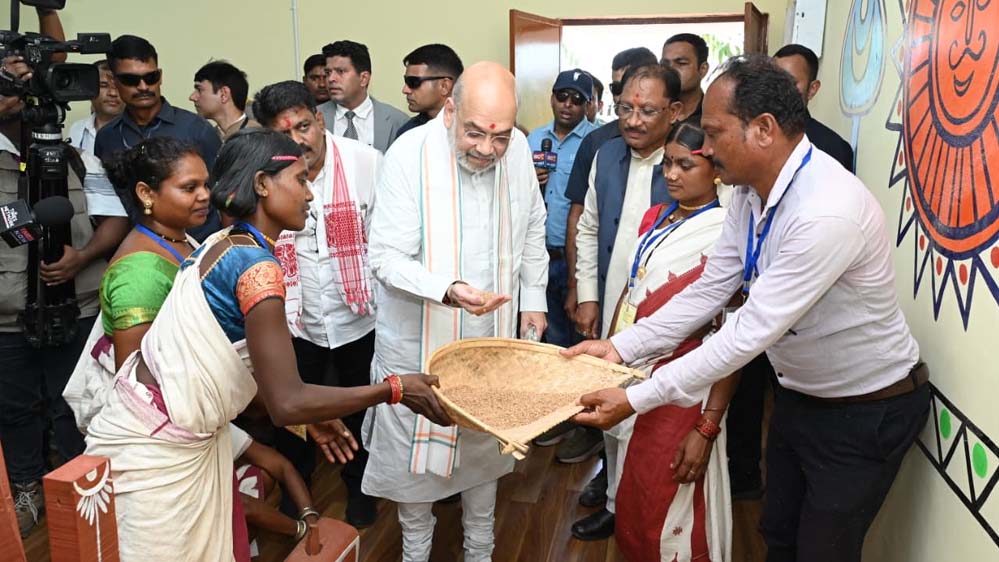अब नक्सल प्रभावित नहीं रहा नेतानार.. जनता के दरवाजे तक पहुँच गयी डिजिटल सरकार-अमित शाह