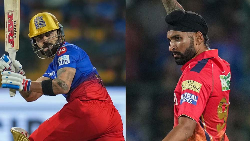 IPL में RCB का जलवा बरकरार, प्लेऑफ में एंट्री; पंजाब किंग्स की हार का सिलसिला नहीं थमा