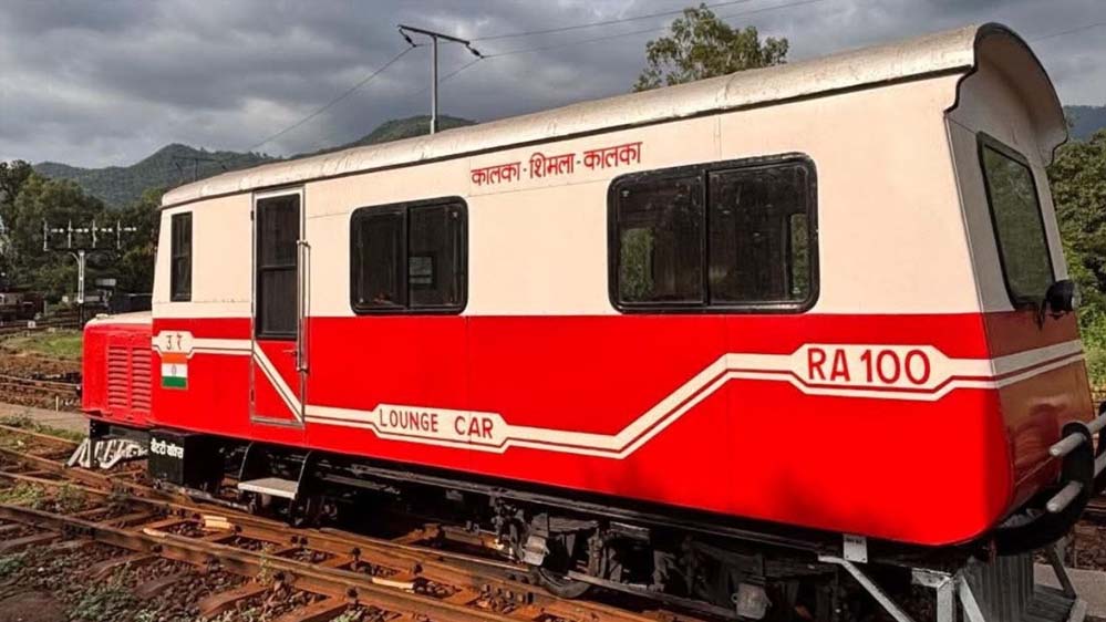 कालका-शिमला रेल को मिला नया सुरक्षा कवच, एयर ब्रेक सिस्टम से यात्रियों को बड़ी राहत