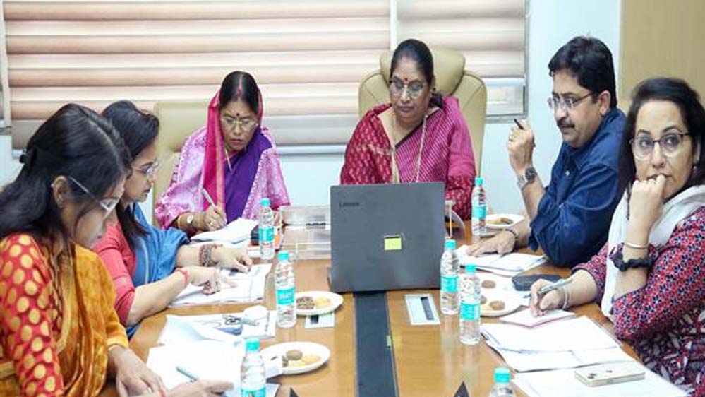 महिला कल्याण योजनाओं को गति देने के लिए मंत्रि-परिषद समिति की बैठक, मंत्री भूरिया ने दिए निर्देश