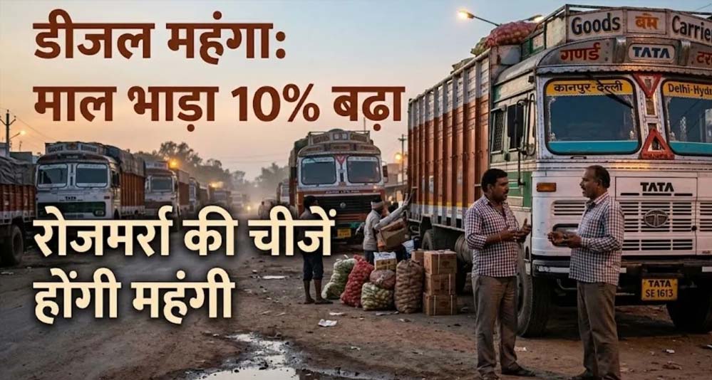 ईंधन महंगा तो सामान भी महंगा! MP में भाड़ा बढ़ने से दूध, राशन और गैस के दाम बढ़ने के संकेत