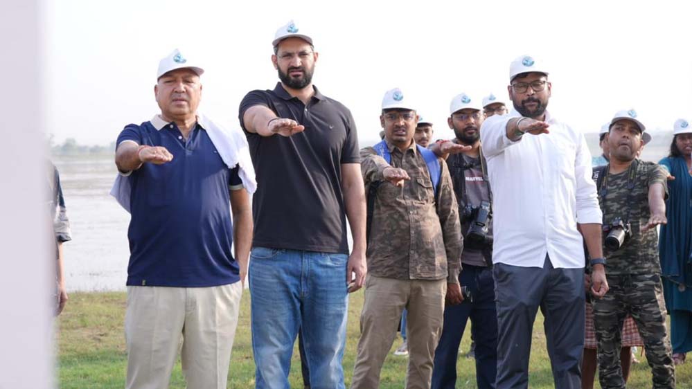 कोपरा जलाशय में मनाया गया जैव विविधता दिवस, लोगों को पर्यावरण संरक्षण के प्रति किया जागरूक