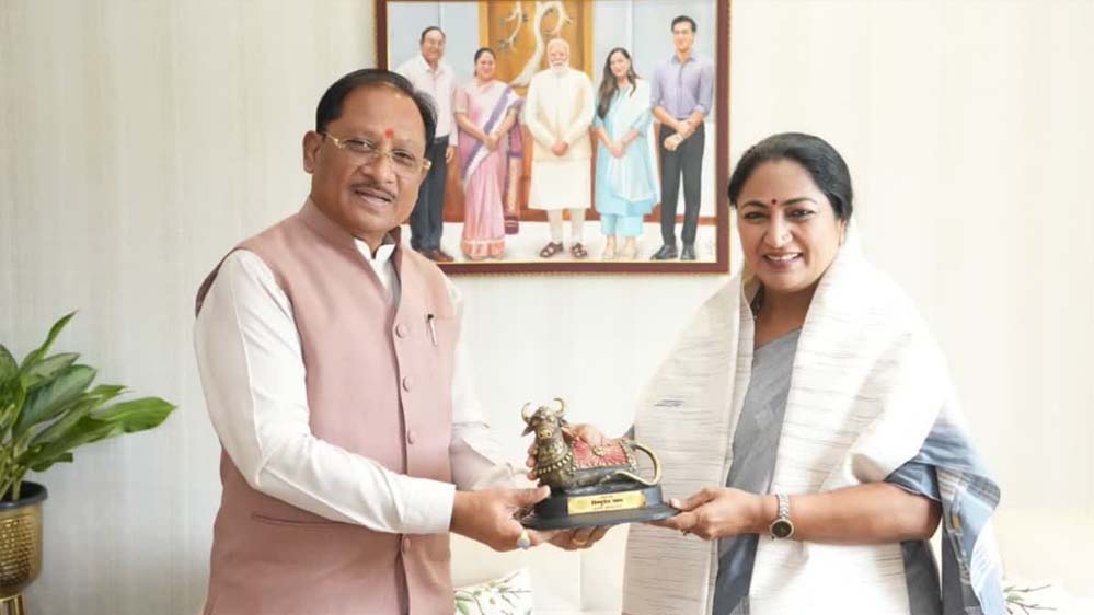 सुशासन मॉडल पर दिल्ली में मंथन, CM विष्णु देव साय ने रेखा गुप्ता से की मुलाकात