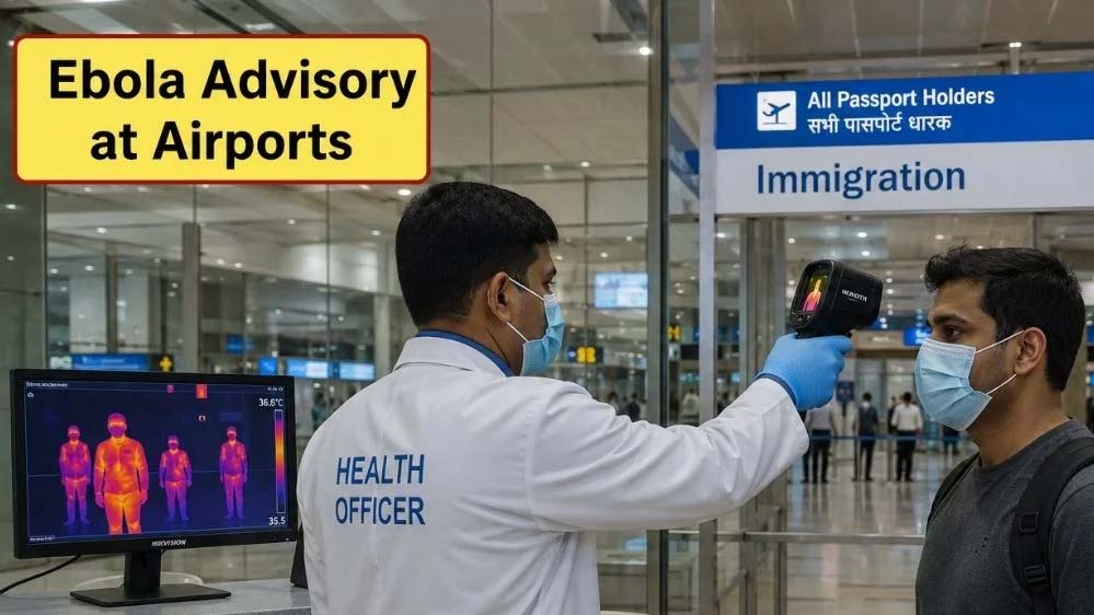 Ebola Alert: भारत सरकार अलर्ट मोड पर, प्रभावित देशों के लिए जारी की हेल्थ एडवाइजरी