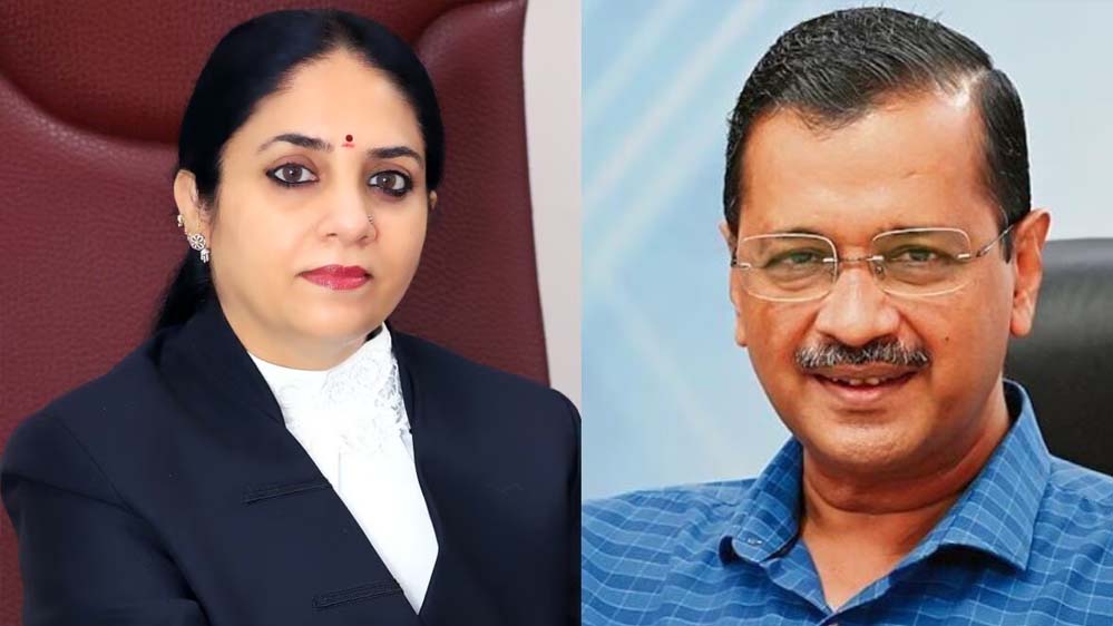 दिल्ली की सियासत में बड़ा मोड़, जस्टिस स्वर्ण कांता शर्मा की बात पर माने केजरीवाल-सिसोदिया