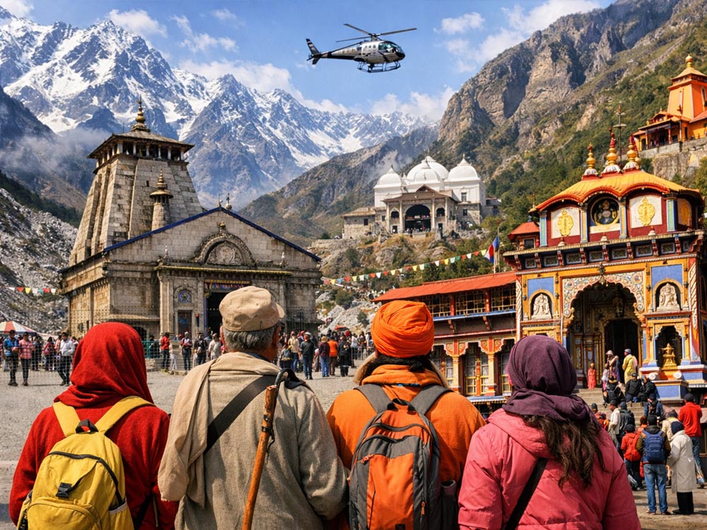 35 दिन में 9 लाख श्रद्धालु! केदारनाथ यात्रा में टूटा रिकॉर्ड, हवाई सफर की पूरी डिटेल यहां