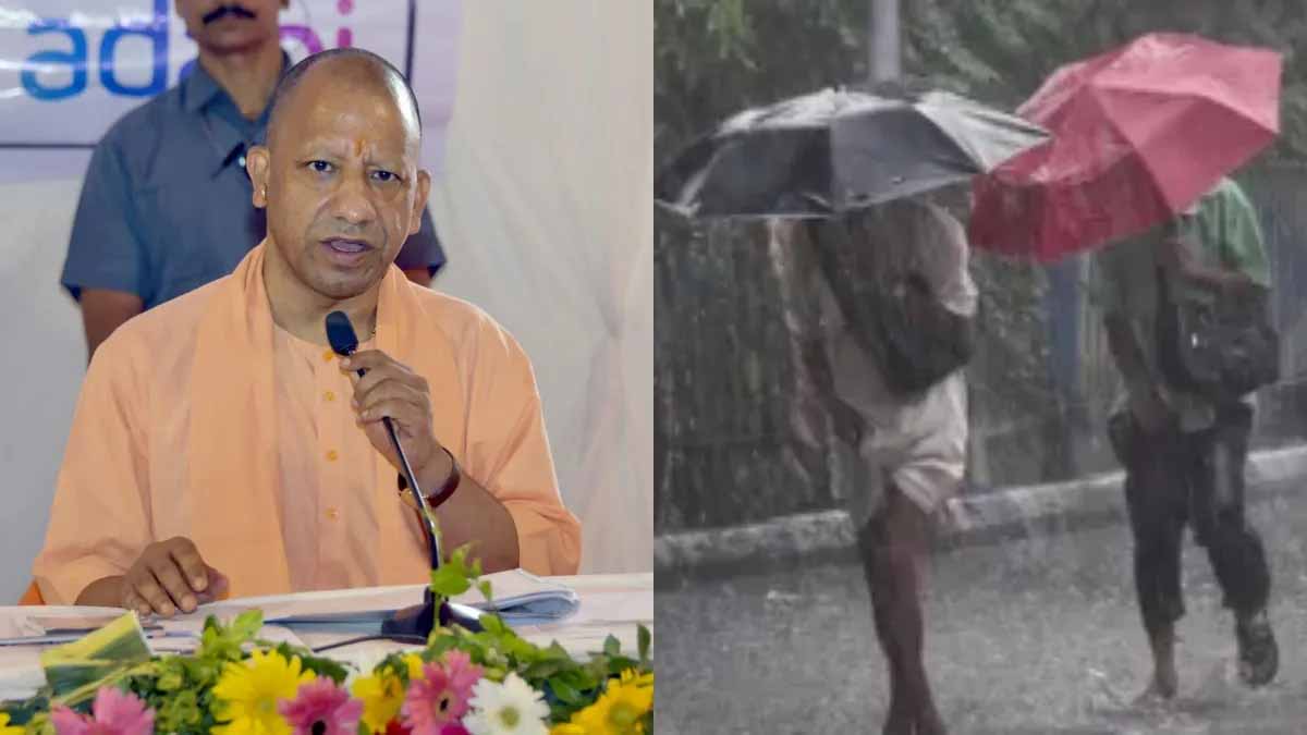 यूपी में भारी बारिश और तूफान से तबाही, कई जिलों में जलभराव और हादसे, प्रशासन अलर्ट