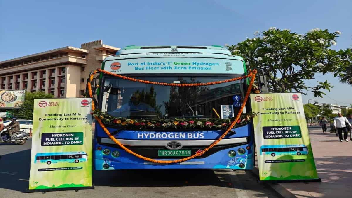 Delhi Green Transport: हाइड्रोजन बस सेवा लॉन्च, जानें रूट और टाइमिंग