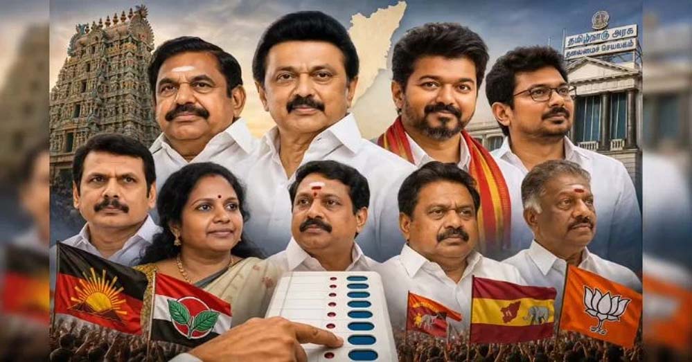राजनीतिक परिवार की लड़ाई: एक पिता की संतानें DMK-AIADMK, क्या थलापति विजय रथ को रोकेंगी?