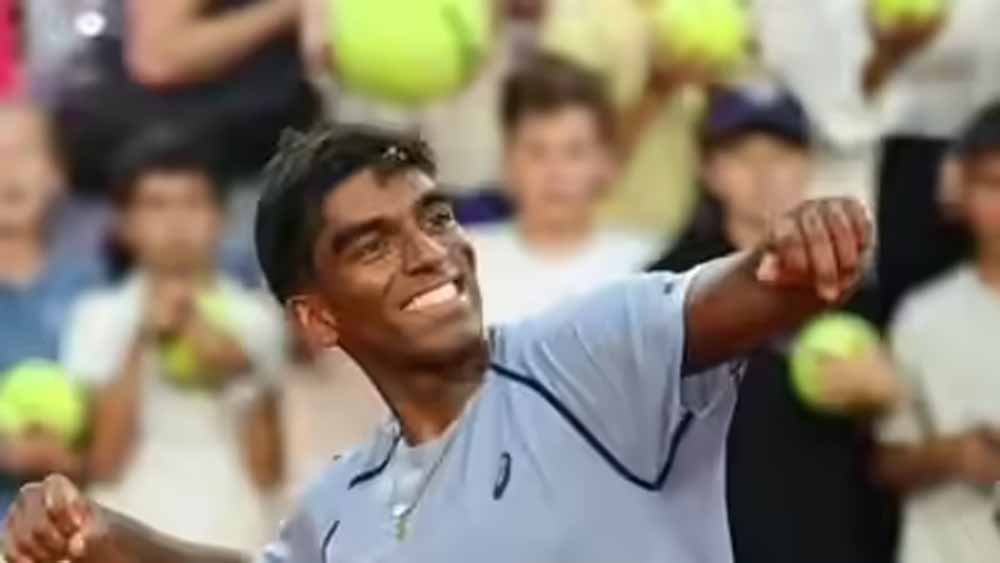 निशेश बसावरेड्डी का धमाका, फ्रेंच ओपन में अमेरिकी दिग्गज को हराकर दूसरी राउंड में पहुंचे