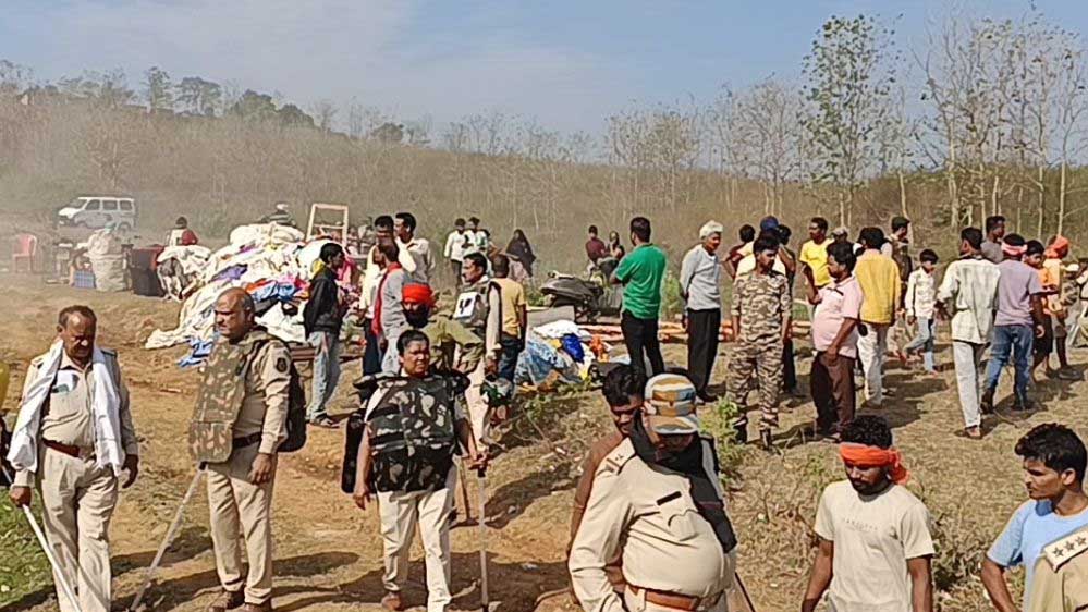 महामाया पहाड़ पर अतिक्रमण हटाने की कार्रवाई, 157 लोगों के मकानों पर बुलडोजर चलाया जाएगा