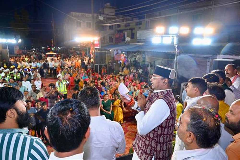 मंत्री विश्वास सारंग ने किया करोड़ों की लागत से होने वाले विकास कार्यों का भूमि-पूजन