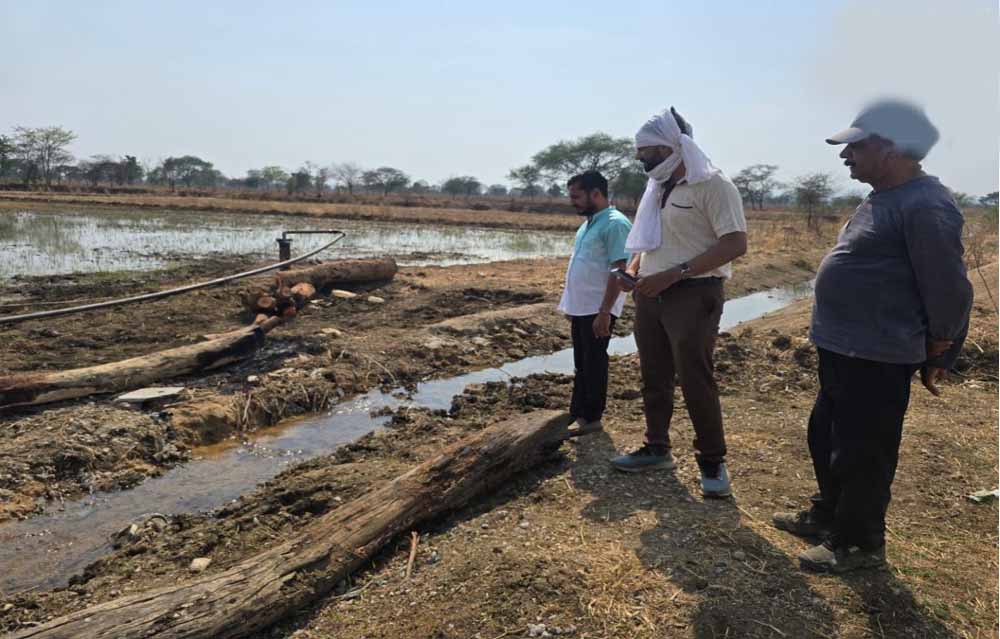 नहर निर्माण में भारी लापरवाही, तय मानक से कम मिली लाइनिंग ने बढ़ाए सवाल
