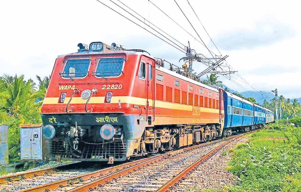 गोंदिया यार्ड में मरम्मत कार्य जारी, कई लोकल ट्रेनों के पहिए थमे