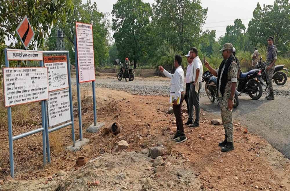 पहुँचविहीन गांव मैलासुर, दंतेषपुरम, गछनपल्ली और बुर्कलंका में ग्रामीणों को दी सौगात